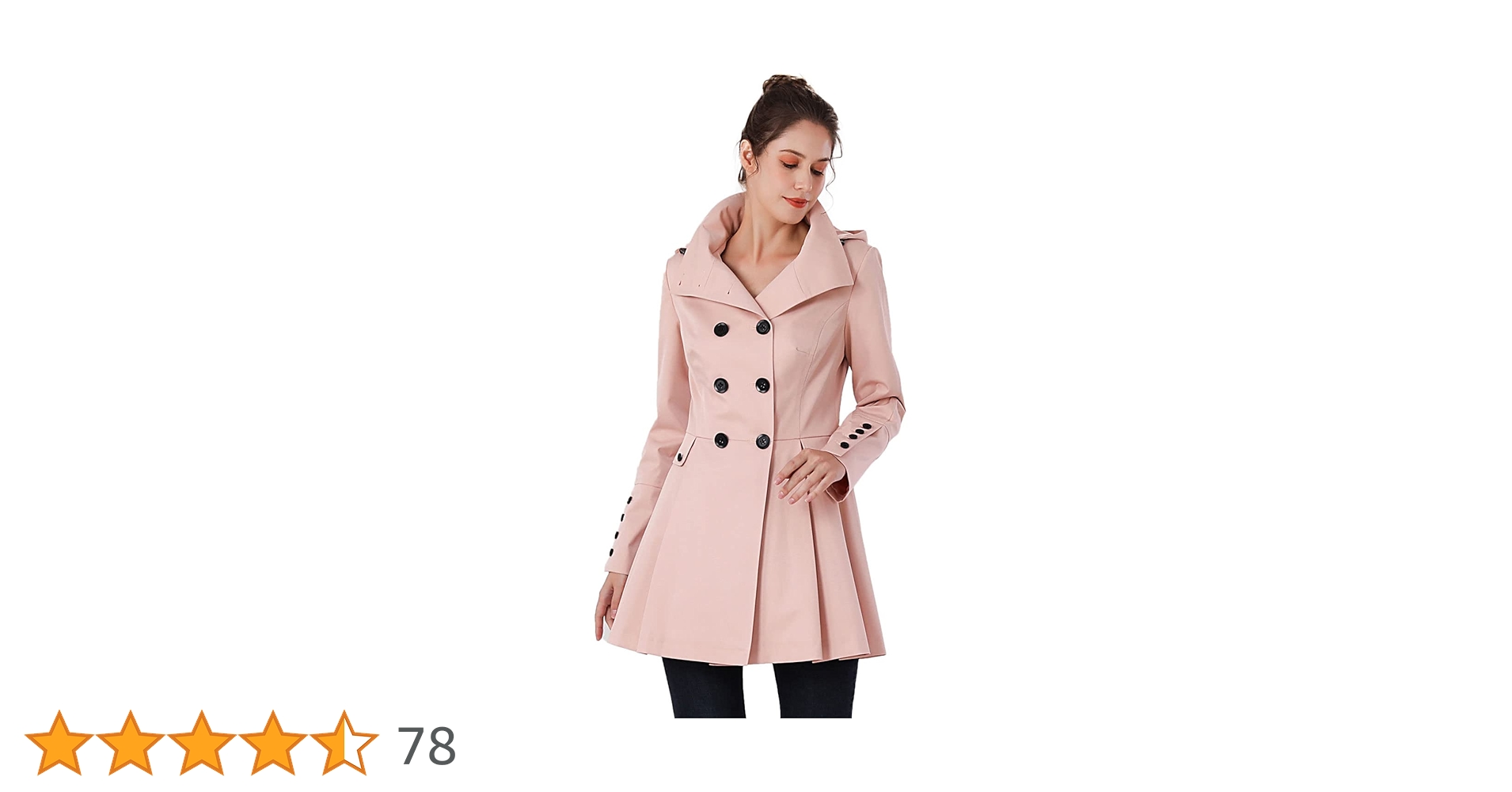 【louren】volume flare trench coat louren♡ volume flare trench coat